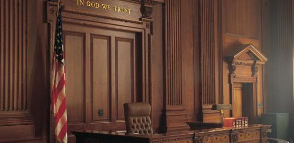 a court room